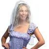 Boland 01424 - Voile de mariée blanc, Accessoires pour costumes, Harreif pour JGA, Carnaval, Fête à thème et Mariage
