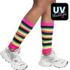 Boland B.V. Jambiéres arc-en-ciel fluo adulte