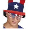 Boland Lunettes - USA - Drapeau des États-Unis - Adulte - Blanc - Extérieur