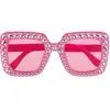 lunettes bling bling roses - boland 02632