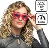 Lunettes party LED Blink - Rose