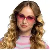 Lunettes Party Festival - Coeur Rose
