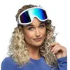 Non communiqué paire de lunettes festives ski blanc adulte - boland 02707