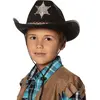 Boland chapeau pour enfants Sheriff junior taille unique noir