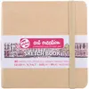 Art Creation Carnet Croquis 12x12 cm - 80 feuilles - 140g - kraft beige - Royal