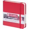 Art Création Carnet Croquis - Royal Talens - 12x12 cm - 80 feuilles - 140g - rouge