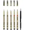 Lot De 6 Feutres Noir Et Porte-Mine Sakura Manga