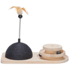 Designed by Lotte Tour de jeu en bois & balle à griffer Maia 50x24,5x3...