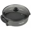 Bestron Poêle électrique multifonctions antiadhésive, 1500 W, Noir
