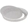 PATISSE Moule à tarte 24 cm perforé antiadhésif en acier