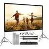 Écran de Projection avec Trépied VISULAPEX 100 Pouces Écran Vidéoproje...
