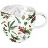 ESPRIT DE NOËL Tasse à thé - Ambiente - Double paroi - Verre - Contemporain - Design