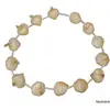 Merkloos / Sans marque Collier gousse d'ail - accessoire Halloween