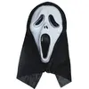 Masque de revenant avec cagoule - CESAR - Adulte - Noir - Multicolore