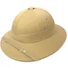 Funny Fashion Chapeau Colonial - Accessoire de déguisement - Marron - Mixte