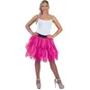 Funny Fashion Jupe Tulle Rose - Femme - BOLAND - Droite - Parapluie - Plissée