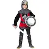 Funny Fashion Déguisement de chevalier rouge garçon taille 140cm - Marque - Modèle - Noir - Enfant - Garçon