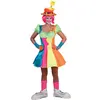 Funny Fashion Déguisement Clown Fluo - Femme
