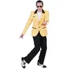 Rock n roll veste jaune orange - Homme