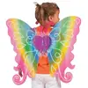 Merkloos / Sans marque Ailes de fée papillon coeur multicolore 67cm - Adulte - Fille - Intérieur