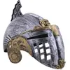 Funny Fashion Casque Gladiateur Bicolore - Accessoire de Romain pour Carnaval et Fêtes Historiques
