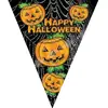 TotallyHalloween.nl guirlande 10 fanions happy halloween 5m