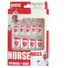 RueDeLaFete Faux Ongles Infirmière - Accessoire 58267