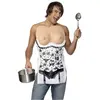 RueDeLaFete Tablier Lingerie Avec Faux Seins
