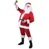 RueDeLaFete Déguisement De Père Noël Velours