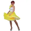 Funny Fashion Jupe Rock'N Roll Jaune Néon
