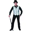 Funny Fashion Gilet Argent Pailleté