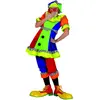 Funny Fashion Deguisement Carnaval : Costume De Spanky Le Clown Rayé