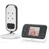 Babyphone avec caméra et écran couleur 2.4 Alecto DVM-75 Blanc-Anthracite