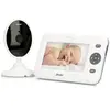 Alecto Babyphone avec caméra et écran couleur 4.3 DVM-140 Blanc-Anthracite
