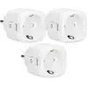 Prise intelligente Wi-Fi avec moniteur de consommation d énergie, 16A,...