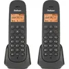 Profoon PDX620 - Téléphone DECT avec 2 combinés, noir