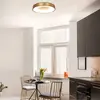Lumière Steinhauer - plafonnier Ringlede - or - métal - 48 cm - dirigé - 2563GO - Or