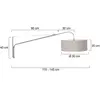Steinhauer applique de pared Elegant classy - échantillon - poussière - 9329ST