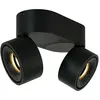 Mexlite Steinhauer - Sienna Fes Black Downlight monté en surface noir mat
