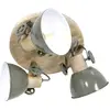 Besselink licht Mexlite spots Gearwood - vert - métal - 38 cm - E27 (grande raccord) - 3063G