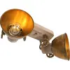 Mexlite Sienna Lighting - Sienna Gearwood Spot Twin Bronze Ancien