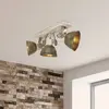 Mexlite Sienna Lighting - Plafonnier Plafonnier spot lampe de salon, 3 flammes, métal bronze