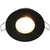Sienna Pelite Spot Downlight Encastré Noir Mat IP44