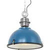 Steinhauer Sienna Tough GuyPlafonnier Dome Suspension Bleu Fuchsia, Verre Mat, Métal