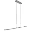 Steinhauer Suspension LED Zelena, acier, longueur 122 cm, métal, CCT