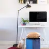 Mexlite lampadaire Nové - noir - métal - 28 cm - E27 (grande raccord) - 1322ZW