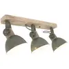 Besselink licht Steinhauer Spot pour plafond Gearwood, 3 lampes vert