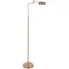 Merkloos / Sans marque Steinhauer Lampe sur pied LED rechargeable Soleil bronze brossé, métal, variateur