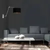 Steinhauer Applique murale Prestige Chic acier/noir-or, portée 90 cm