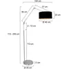 Steinhauer - Lampadaire - Prestige Chic - Acier - Lin Métal -